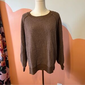 la miel oversized teddy bear sweatshirt size l